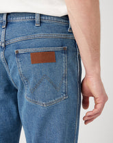 Wrangler River Męskie Spodnie Jeansowe Octane W17TJX391